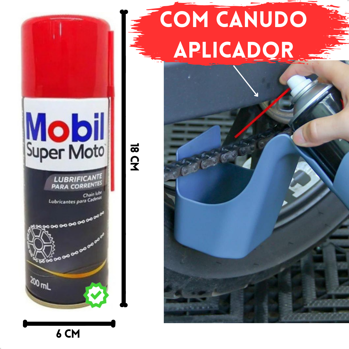 Oleo Corrente Mobil Spray Chain Lub Super...