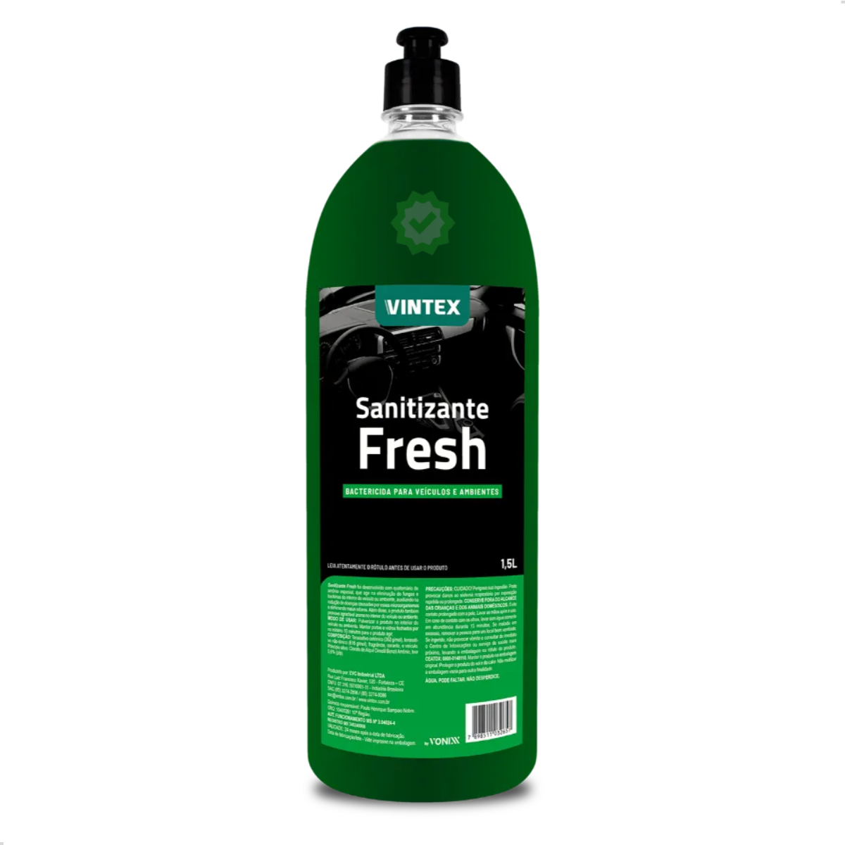 Limpador Sanitizante Fresh 1,5L Automotiv...