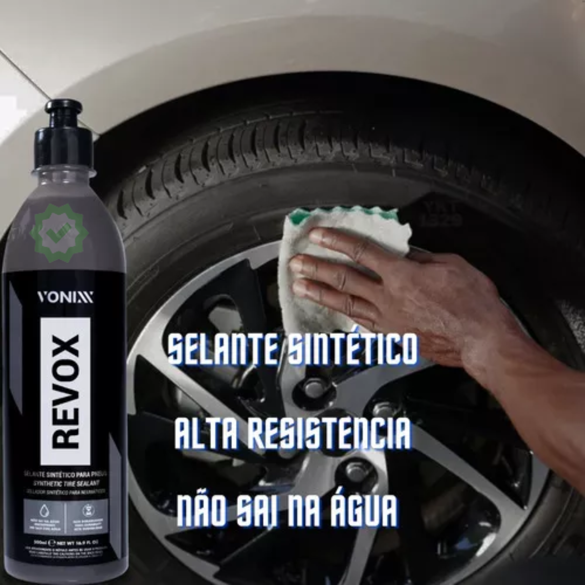 Limpador Selante Sintético para Pneus Rev...