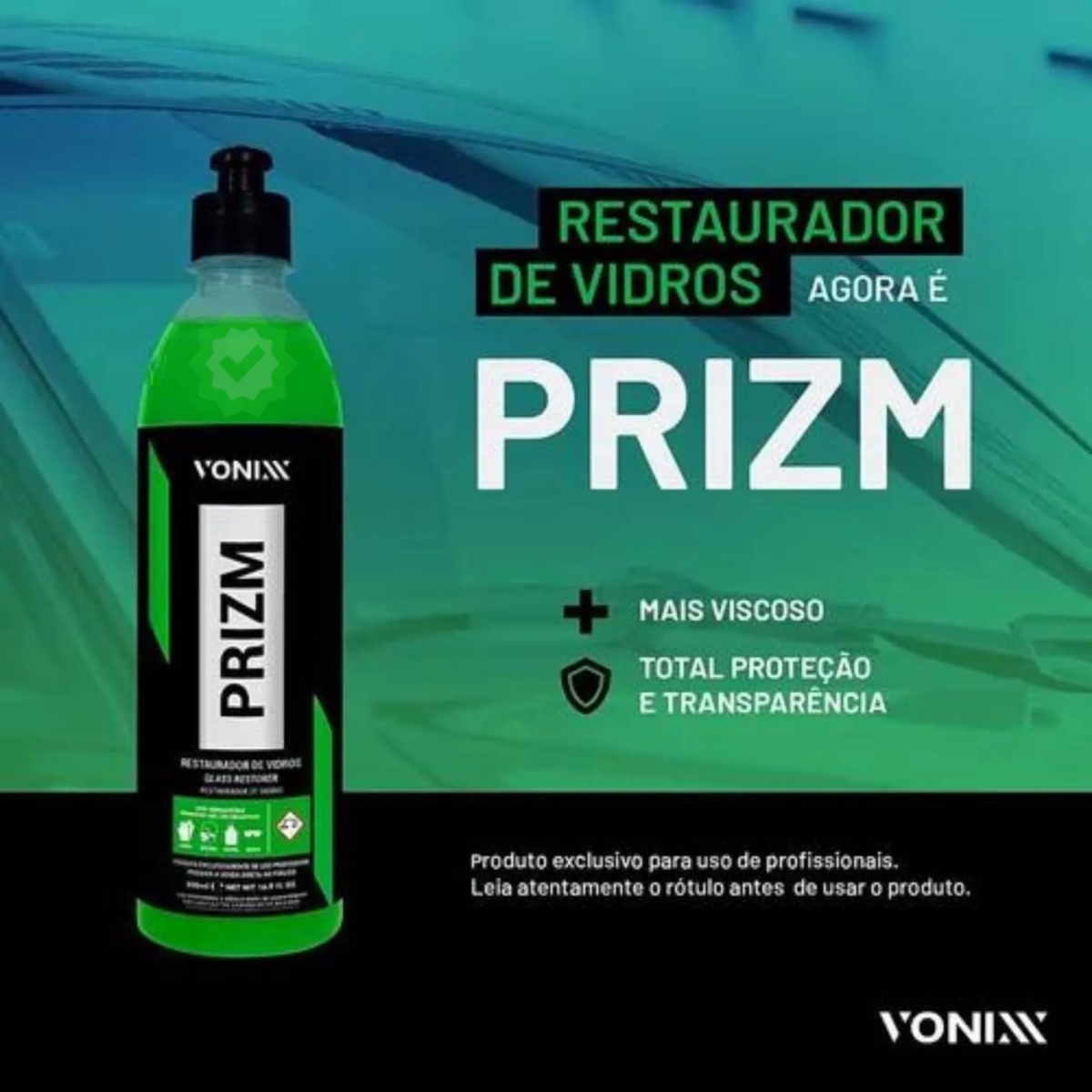 Restaurador de Vidros Prizm 500ml Automot...