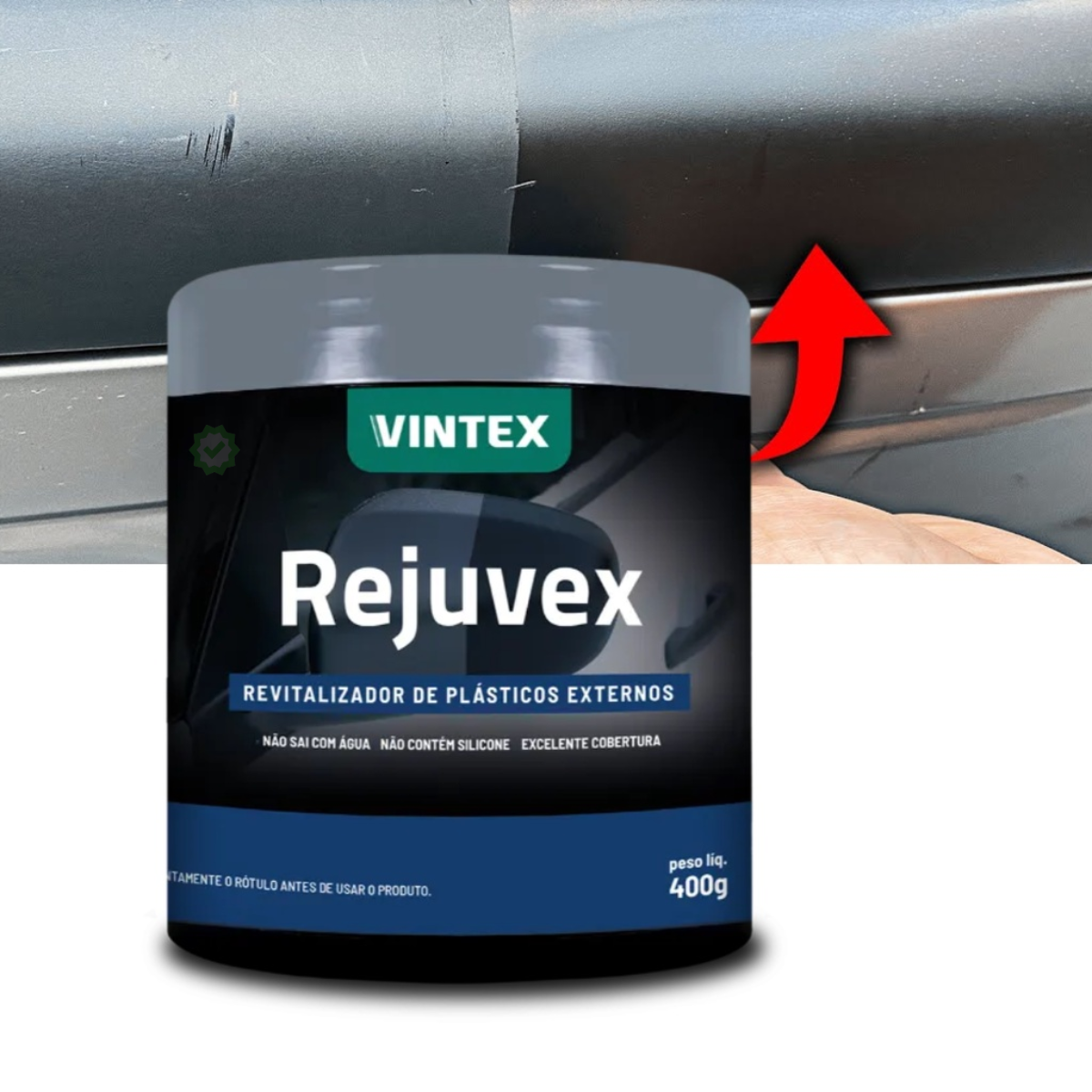 Revitalizador Plásticos Incolor Rejuvex 4...