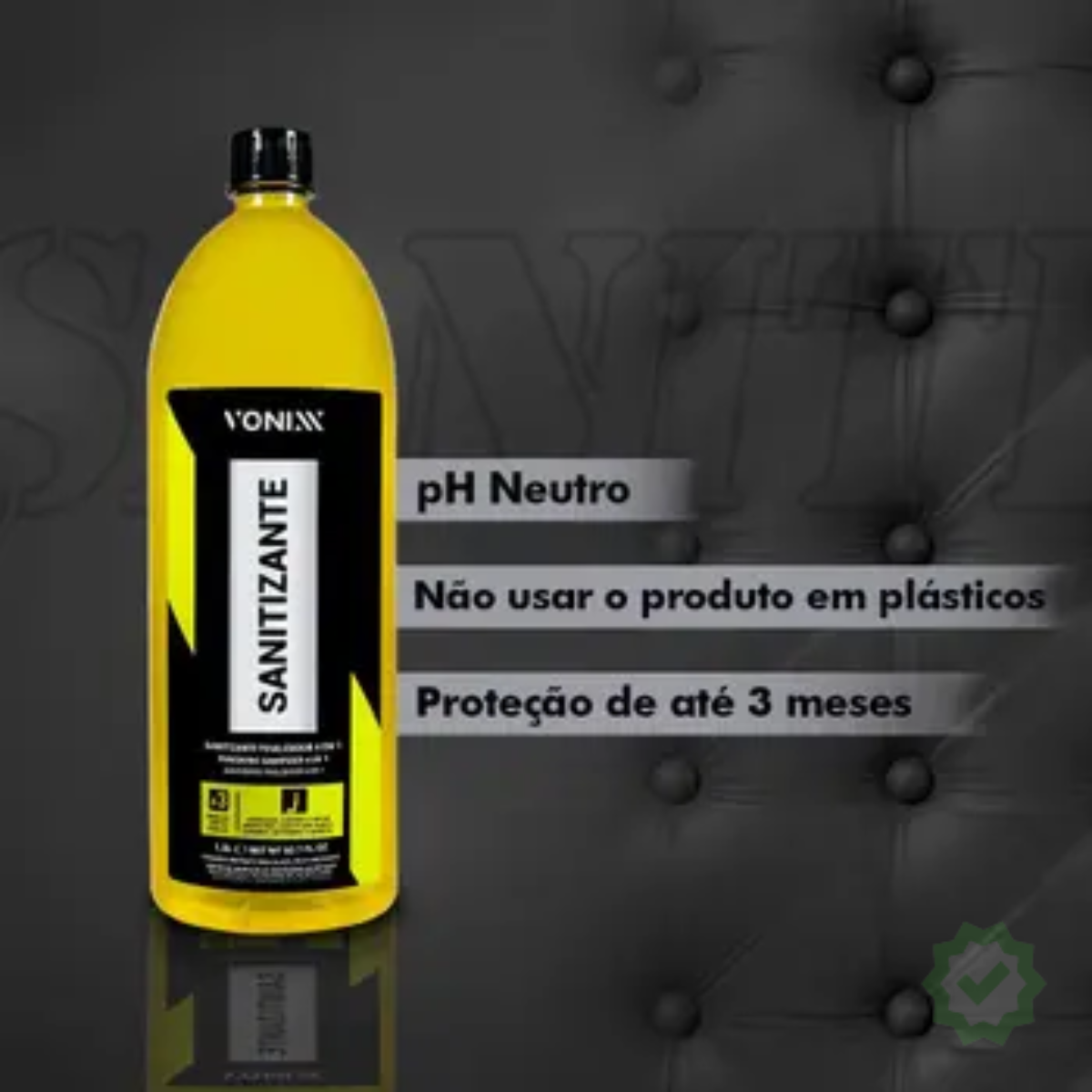 Sanitizante Finalizador 4 em 1 Automotivo...