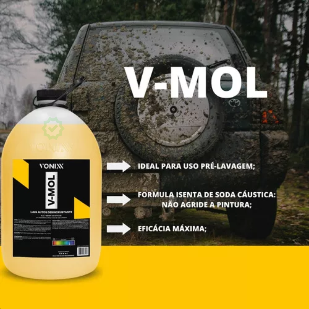 V-MOL 5L - lava auto desincrustaste