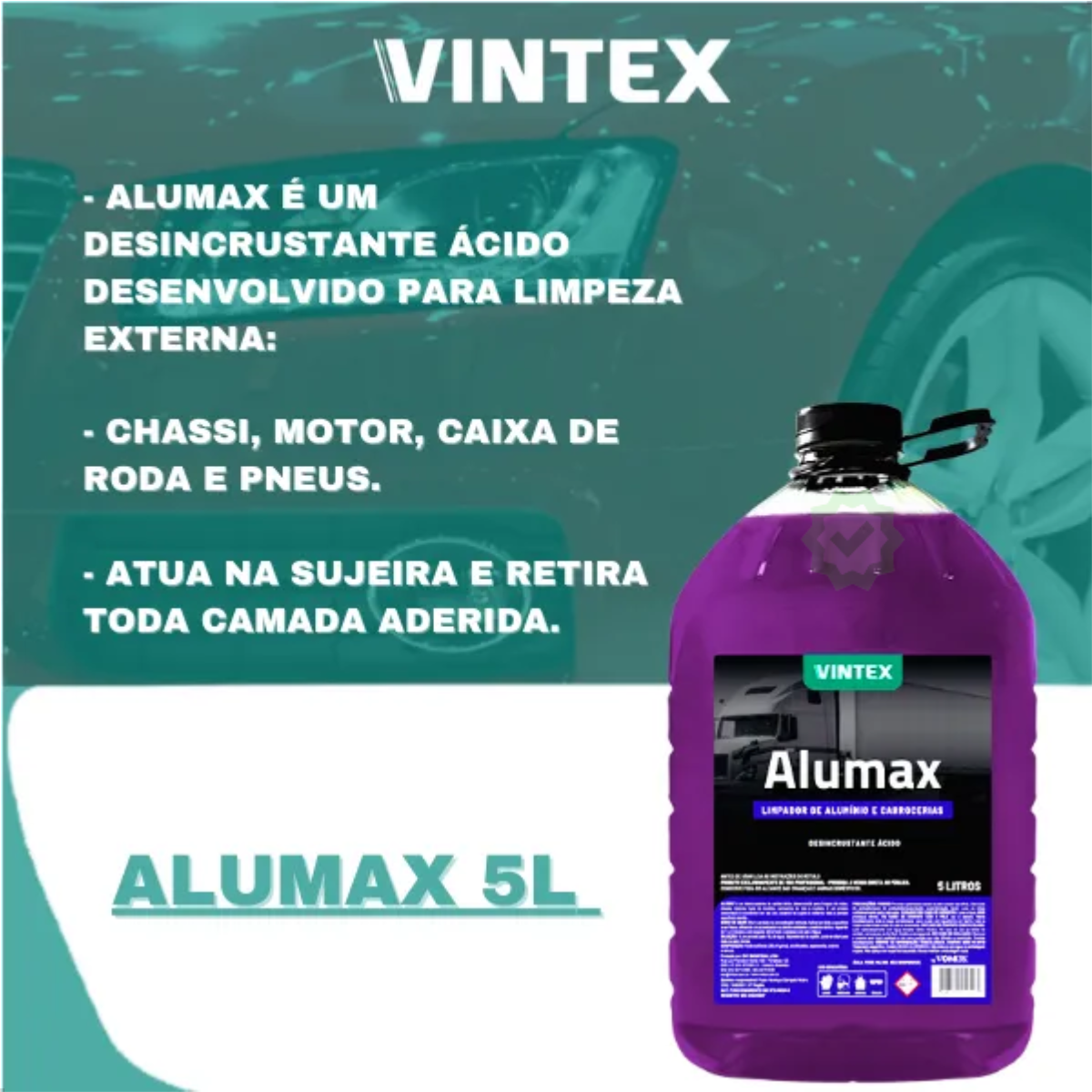 Alumax 5L Limpador Alumínio Desincrustant...
