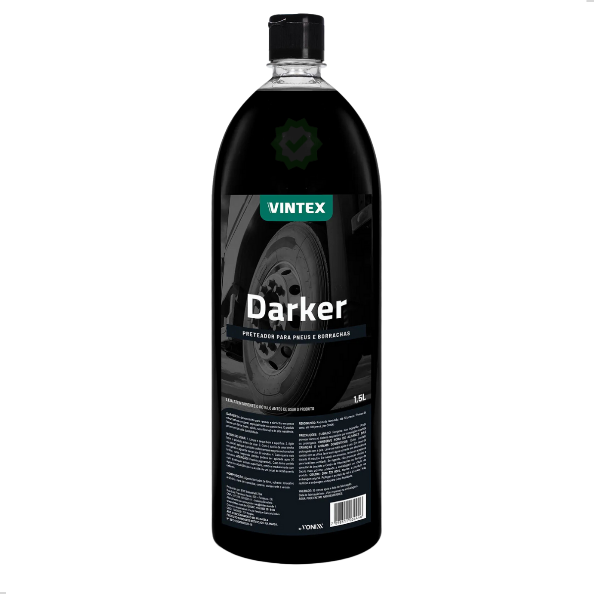 Preteador Pneus e Borrachas Darker 1,5L V...
