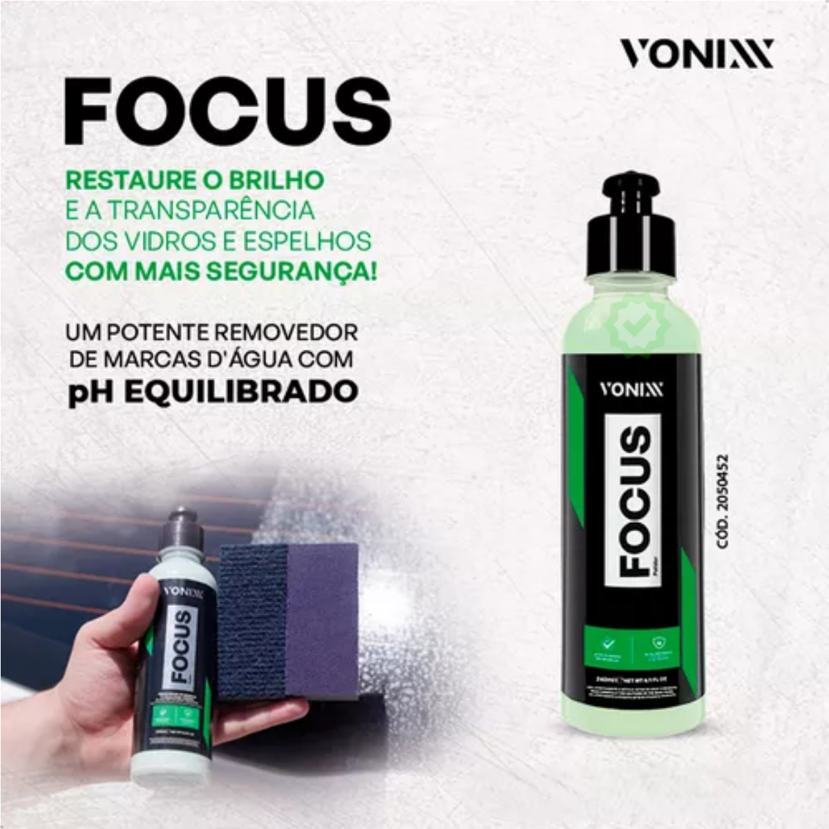 REMOVEDOR DE MARCAS DÁGUA FOCUS VONIXX 240ML