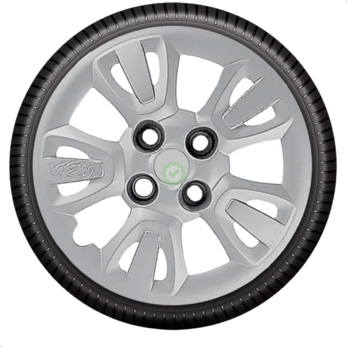 Calota Modelo Uno Way 2011 Aro 14 + Brind...