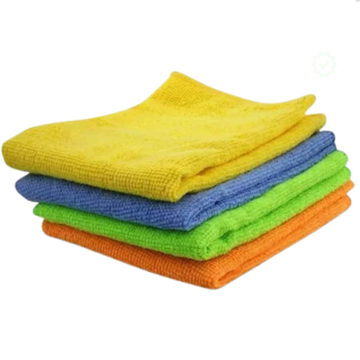 Kit 4 Panos Microfibra Proauto 35x35 Cm L...