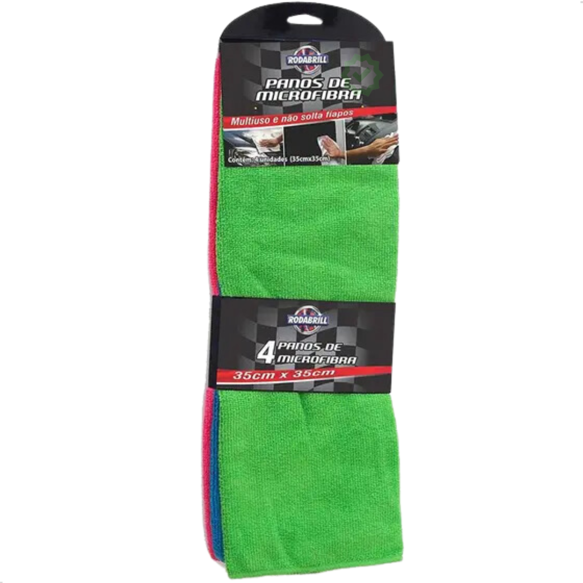 Conjunto de Pano Microfibra de 4 Unidades...