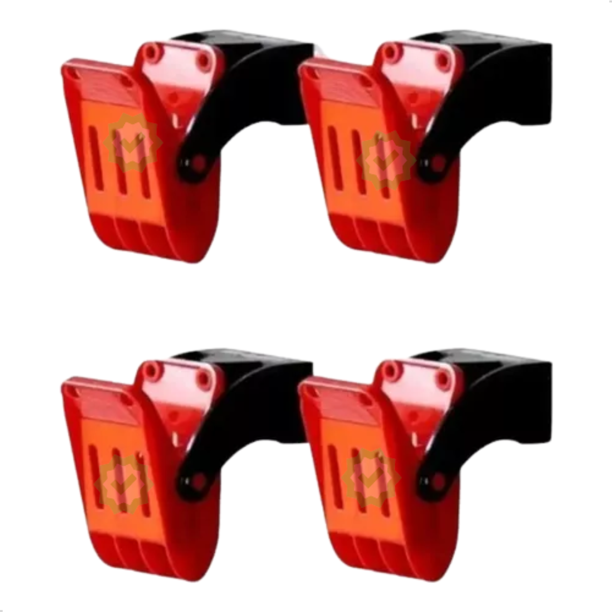 CLIP JOGO COM 4 GRAMPOS PARA TAPETES AUTO...