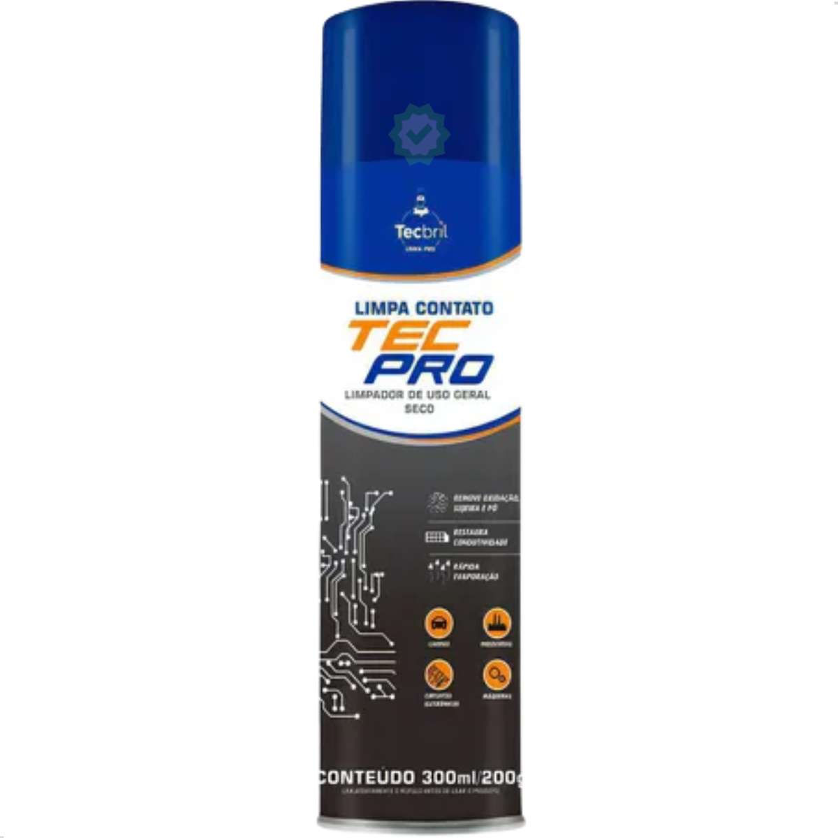 Limpa Contato Elétrico Tecbril 300ml/200g