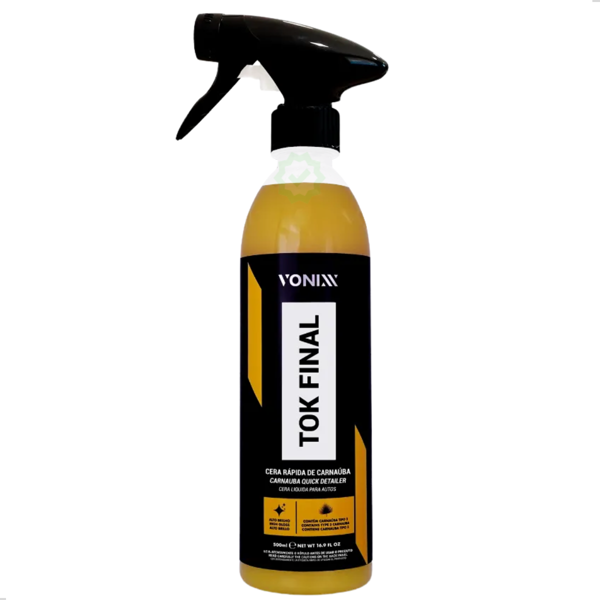 Cera Carnauba Manutenção em Spray Tok Fin...