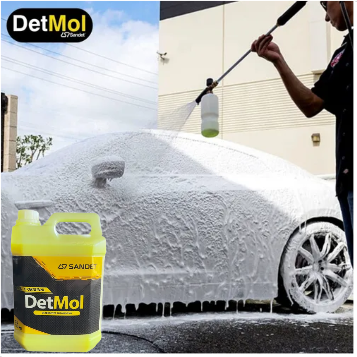 Detmol 5l Sandet Shampoo Motocross Trilha...