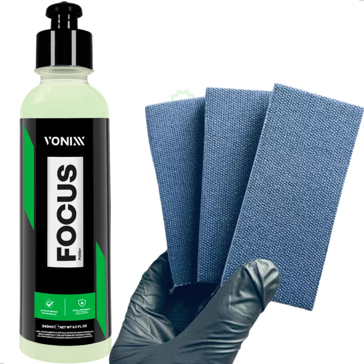 Kit Perfeito Para Limpeza de Vidros Focus...