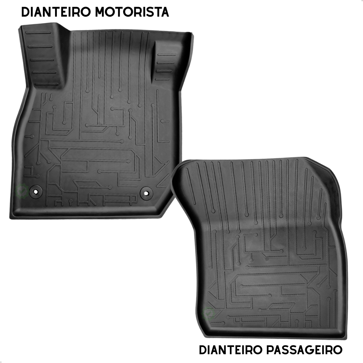 Jogo Tapete Bordas Elevadas Bandeja Volks...