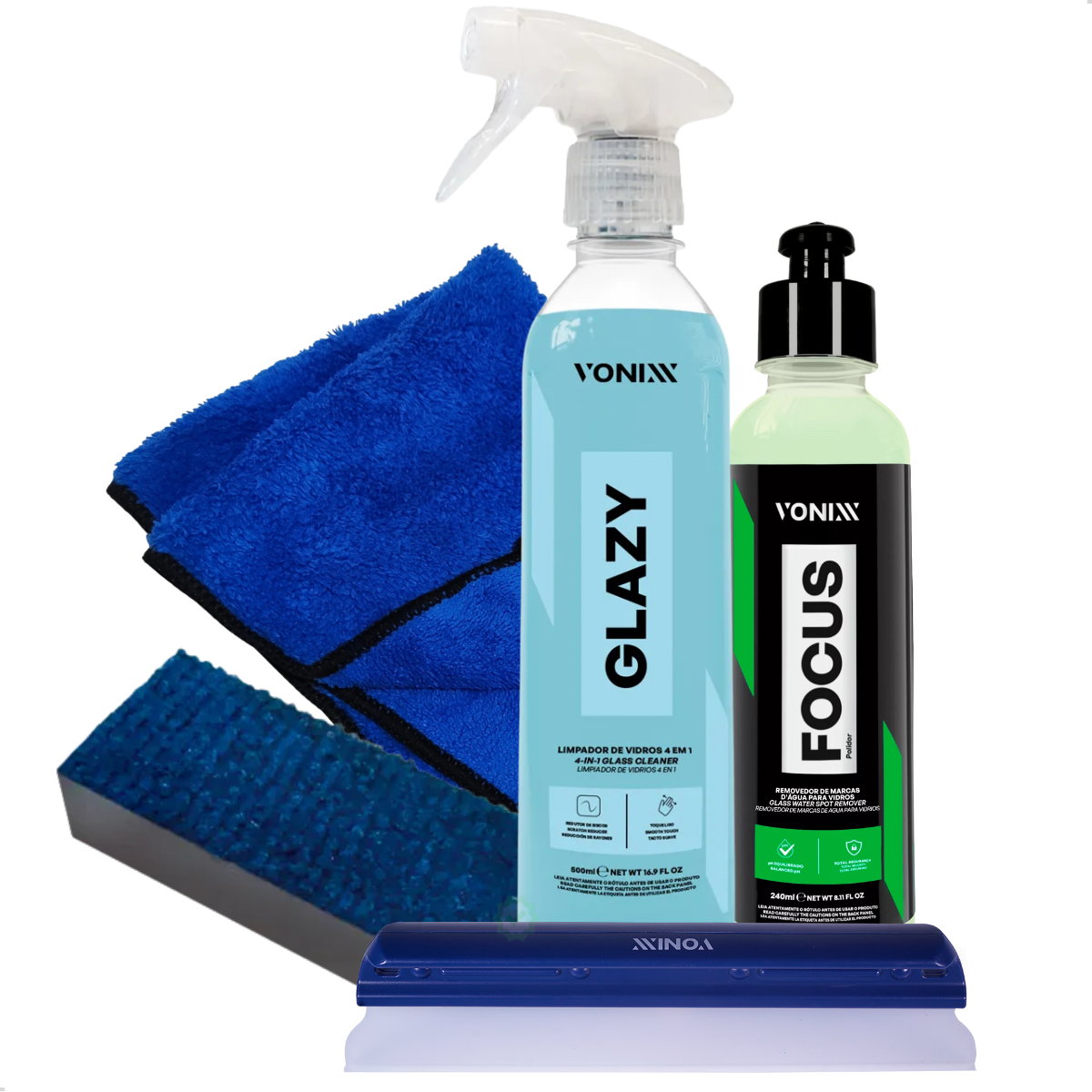 Kit Remoção De Marcas De Água Nos Vidros ...