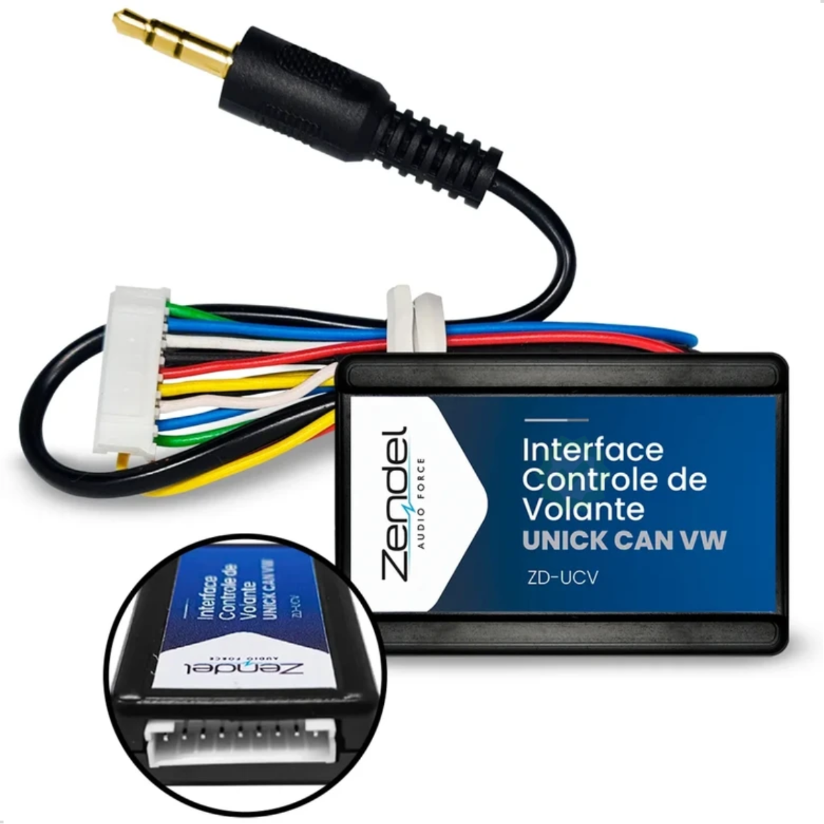 Interface Controle Volante Unick Can Vw M...
