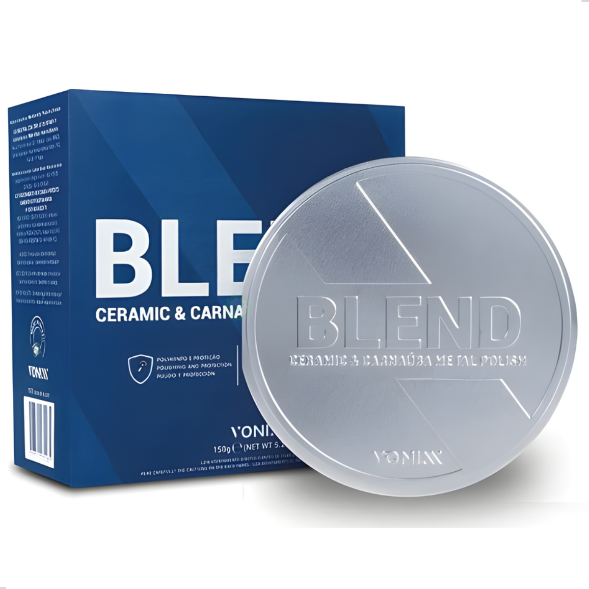 Cera Blend Ceramic E Carnaúba Metal Polis...