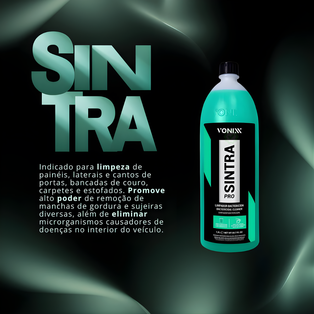 Limpador Bactericida de Interiores Sintra...