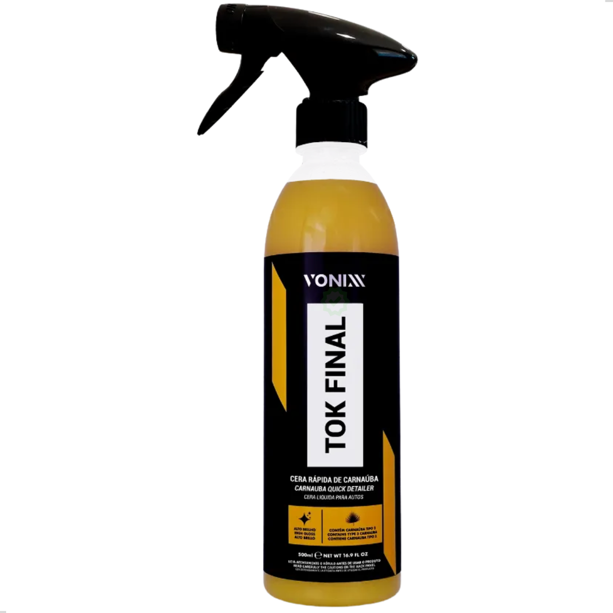 Cera Carnauba Manutenção em Spray Tok Fin...