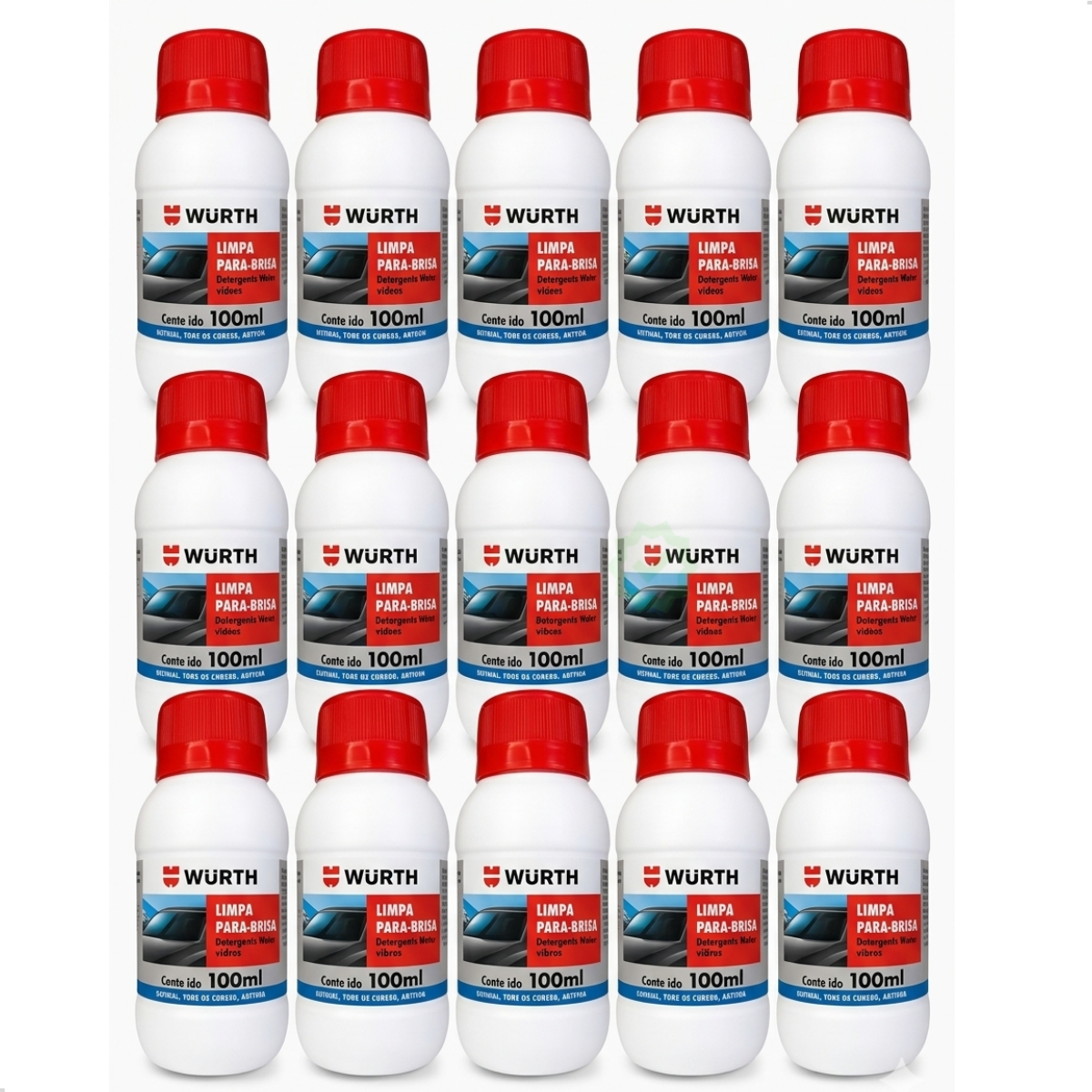 Limpa Para-Brisa Automotivo Wurth 15 uni ...