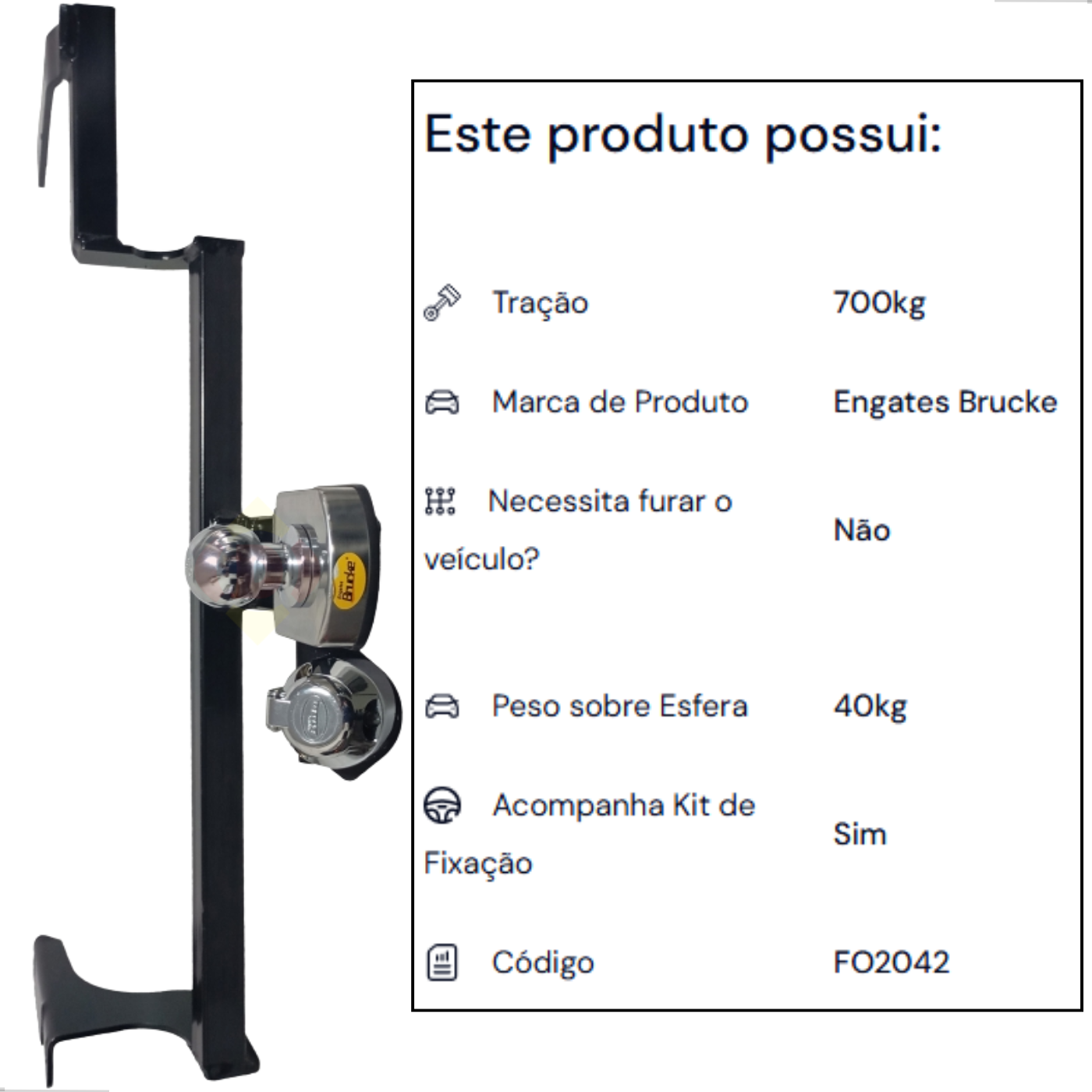 Engate Fixo Ford Ecosport 1.5 Titanium ( ...