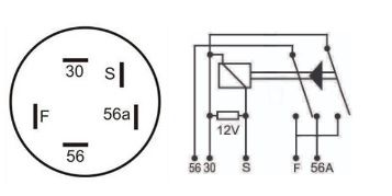 RELE CEBOLAO FAROL VW/AUDI 150W FUSCA/KOMBI