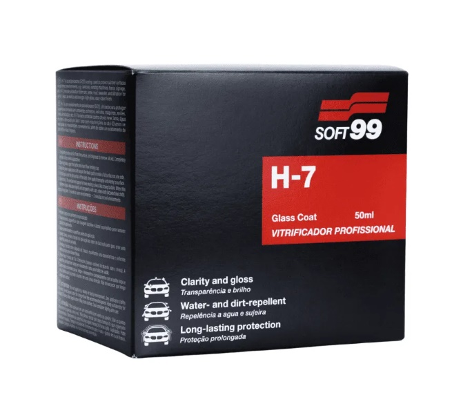 KIT VITRIFICADOR GLASS COAT H7 - 50ml