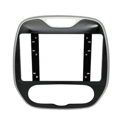 Moldura 9" Renault Captur 17/21 - Preta c...