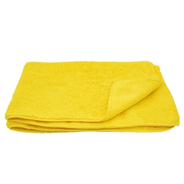 PANO MICROFIBRA 28X28CM 230GSM - AMARELO