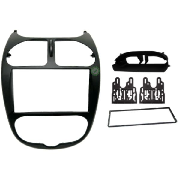 Moldura 2 Din 206 2004 a 2008 Com Ar Anal...