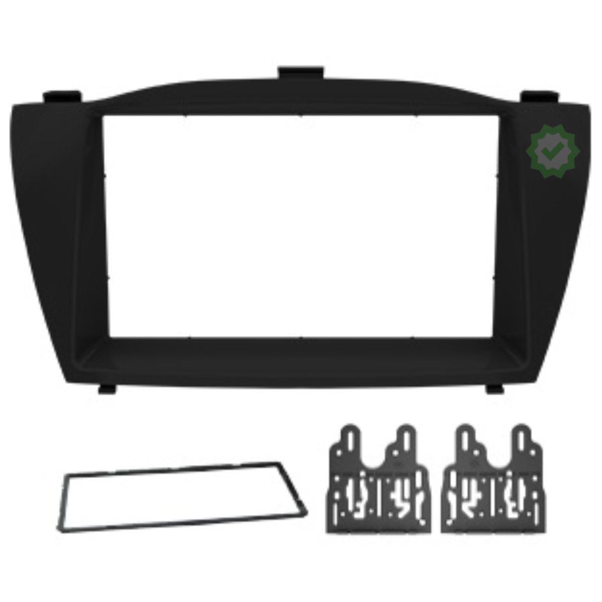 Moldura 2 Din 7" Hyundai IX35 2010 a 2015...