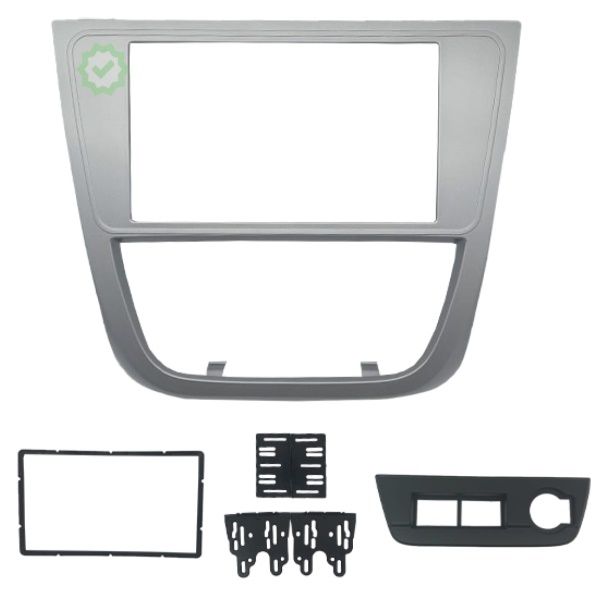 Moldura 2 Din Gol G5, Saveiro, Voyage, Pa...