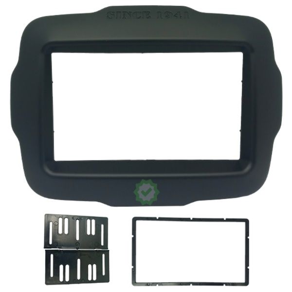 Moldura 2 Din 7" para MP5 Jeep Renegade 2...