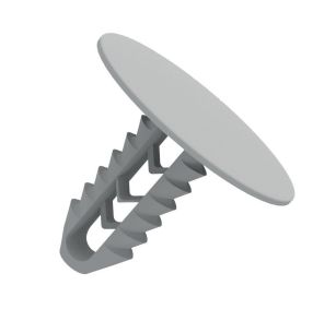 Grampo de Fixação de Forro de Teto - CINZ...