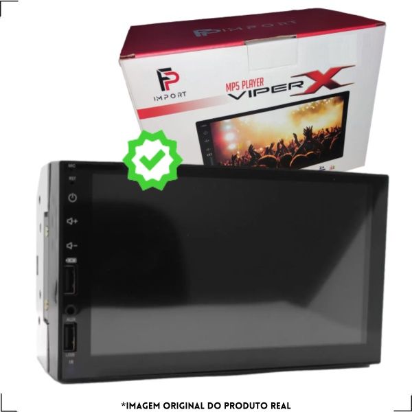 DVD MP5 2din 7 pol 2 USB SB Espelham. IOS...
