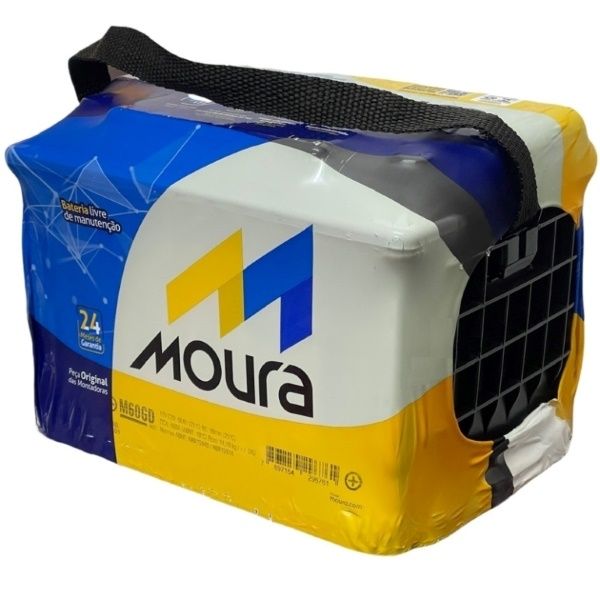 BATERIA 60AH MOURA M60GD - CCA 460 - DIREITO