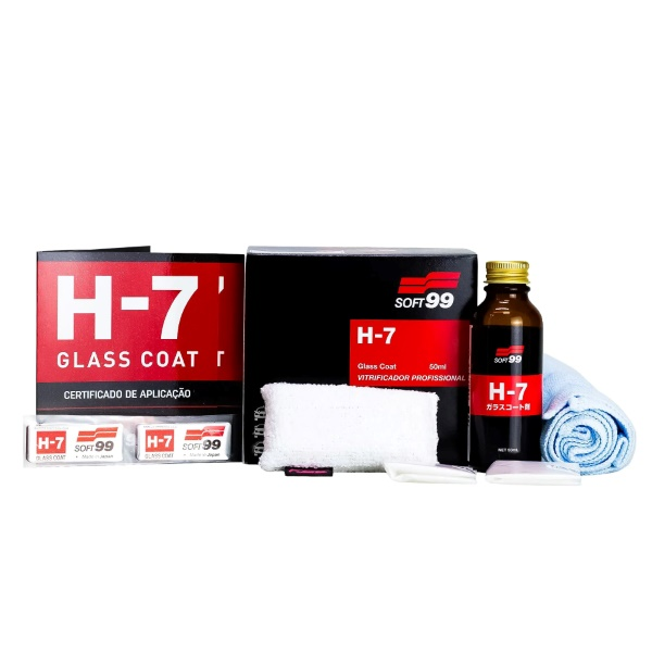 KIT VITRIFICADOR GLASS COAT H7 - 50ml