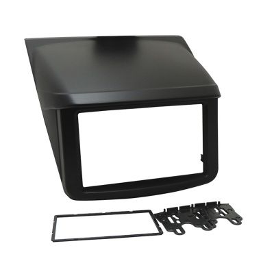 Moldura 2 Din 7"/9" Mitsubishi Triton/ Da...